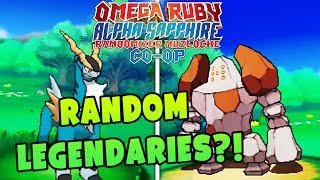 RANDOM LEGENDARY POKEMON?! | Pokemon Omega Ruby Alpha Sapphire RANDOMIZER Nuzlocke Co-Op #2