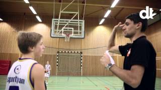 Falu basket tränar