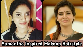 Samantha Theri Makeup Look & Hairstyle Tutorial | DAY 31