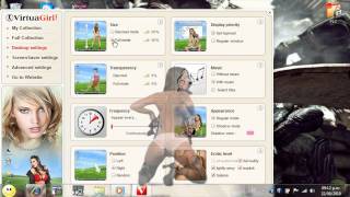 Virtual Girl HD  Para windows 7 (Chicas en el escritorio)