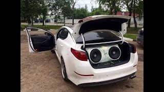 Автозвук в Kia Optima. Студия автозвука PERSONA.