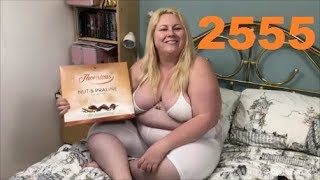 ADELESEXYUK TASTE TESTING THORNTONS NUTS AND PRALINE CHOCOLATES