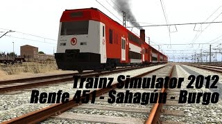 Trainz Simulator 2012 - Renfe 451 - Sahagún - Burgo de Ranero