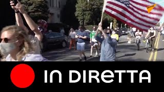 USA: reazione della gente alla vittoria di Biden