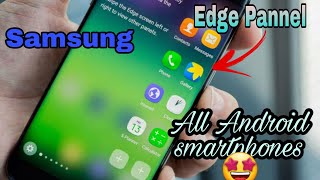 Samsung one ui 2.0 edge pannel for a50 a30 a20 ।Android