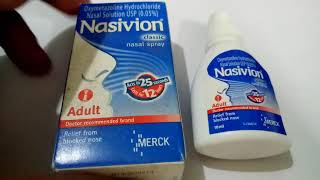 Nasivion classic adult 0.05% nasal spray full review in hindi