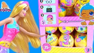 #ДЕТИ НА КОНКУРСЕ КРАСОТЫ! LOL LIL SISTERS FULL CASE! Сюрпризы ЛОЛ - Видео для Детей My Toys Pink