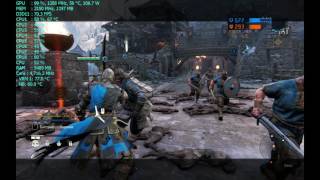 Fx8320@4.7 rx480@1300 16G For Honor Beta ,все на максимум