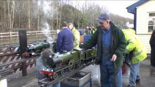 Christmas at the Ruddington Miniature Railway December 2013