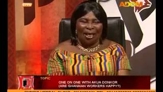 One on One with Akua Donkor - Pampaso on Adom TV (2-5-14)
