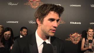 The Hunger Games: Mockingjay Part 1: Liam Hemsworth "Gale Hawthorne" Cannes Premiere Interview