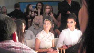 KOURTNEY and KIM KARDASHIAN, KENDALL JENNER Watch Sis KYLIE JENNER in AVRIL LAVIGNE Fashion Show!