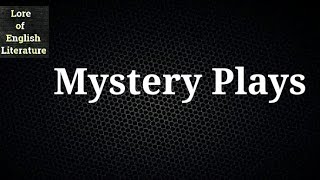 Lecture on "Mystery Play"