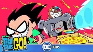 Teen Titans Go! | Food Fight | DC Kids