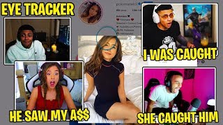 Myth Reacts to Hamlinz Reacts to Pokimane Reacting to Myth EYE TRACKING Her!!