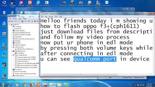 oppo cph1611 flashing | oppo cph1613 flashing | oppo f3 plus flashing | oppo f3+ flashing