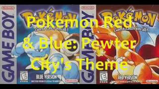Pokémon Red & Blue Music: Viridian, Pewter, and Saffron City