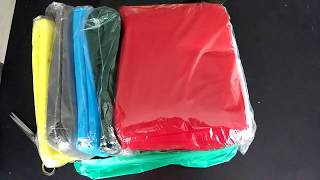 Велкроткань. Посылка с Aliexpress. Видеообзор. Как работать с велкротканью.