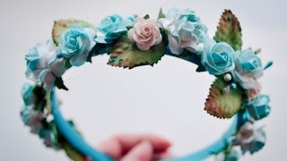 DIY: Ободок из маленьких цветов| Своими руками