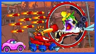 Для детей. про красную машинку - МАШИНА ест МАШИНУ. car eats car от Фаника