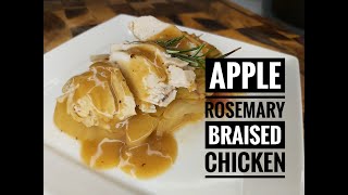Apple Rosemary Braised Chicken - LEAN Recipe