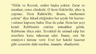 Risale-i Nur Dersi, Sözler'den, Üçüncü Söz , Sayfa 18-19 , Sesli E-Kitap , Said Nursi