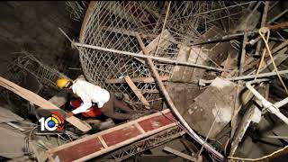 Collapse Water tank Constractions Stage | Fertilizer Corporation Of India | Peddapalli | TS | 10TV