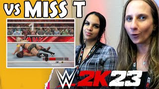 Luge vs Miss T WWE 2K23