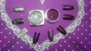 Распаковка посылки с алиэкспресс! Втирка майский жук и голографические ЮКИ! Стемпинг со втиркой!