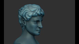 Zbrush Просто леплю  Давида (Попытка №1)