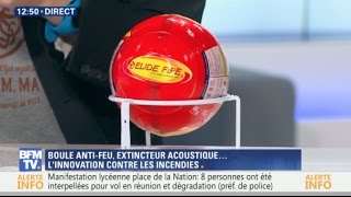 ELIDE FIRE® - Présentation sur le plateau de BFM TV