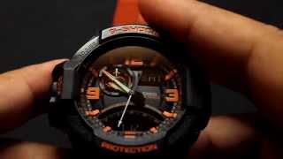Как настроить часы Casio g-shock GA 1000