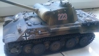 СБОРНЫЕ МОДЕЛИ Покраска танка Panther Ausf A от Tamiya / Paint tank Panther from Tamiya