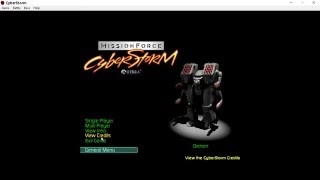 MissionForce: CyberStorm on Windows 10, native!, no shells or VMs