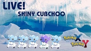 LIVE SHINY CUBCHOO! Horde encounter: Pokémon X and Y