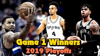 How These Underdogs Won Game 1 of the 2019 NBA Playoffs