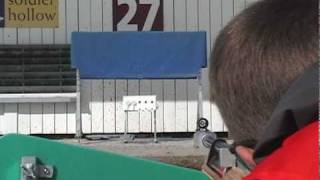 Shooting at the Scout biathlon