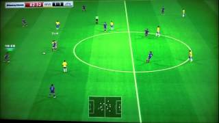ウイニングイレブン2014　ワールドカップ準決勝　日本VSブラジル　PES