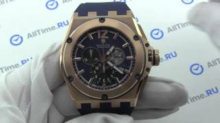 Обзор. Мужские наручные часы Wainer WA.10940-K с хронографом