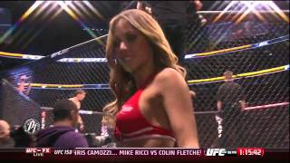 Brittney Palmer awesome shot UFC 158