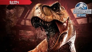 Тиранские тираннозавры против амфибий Jurassic World The Game прохождение на русском