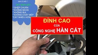 CẮT SẮT INOX thật dễ dàng, hướng dẫn dùng LƯỠI HỢP KIM CẮT SẮT INOX mới nhất