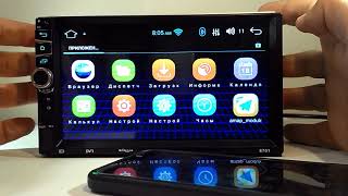 Обзор 2 Din Автомагнитолы Pioneer 8701 Android 5.1.1 16 ГБ!
