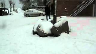 MTA 4 Hummer S50 зимой по снегу