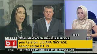TALK B1 CU IRINA PETRARU: NOI DETALII ȘOCANTE DESPRE TRAGEDIA DE LA FLOREASCA, 30 DEC 2019, P1/2