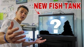 My NEW *AQUARIUM* in FISH ROOM!!!