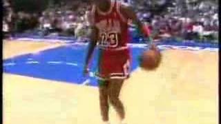 nba all star 1988, slam dunk Michael Jordan