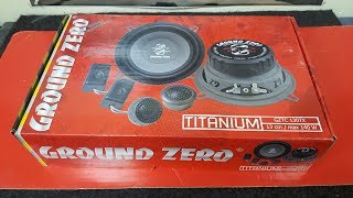 Акустика Ground Zero GZTC 130TX - Визуальный обзор