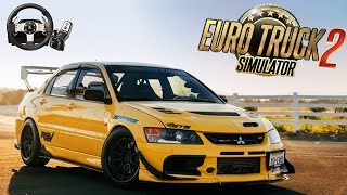 Mitsubishi Lancer Evolution [Logitech G27 ile ETS 2]