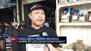 Harga Beras Premium Sekarung Hampir Rp 1 Juta, Ini Kata Masyarakat